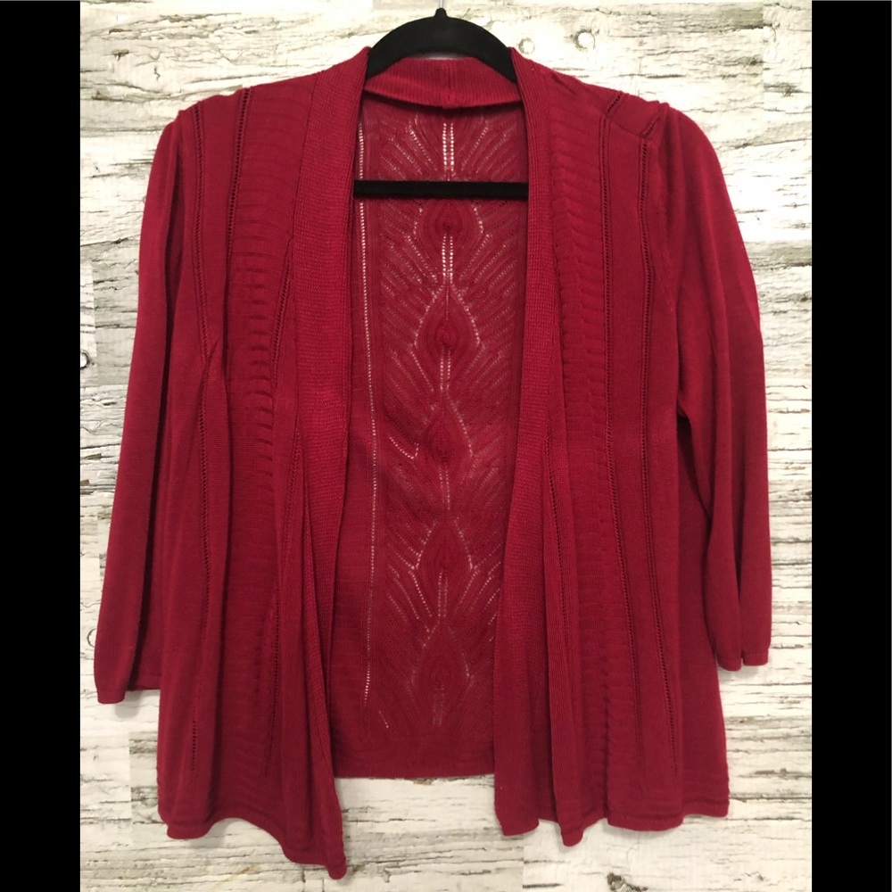 Denver Hayes open cardigan